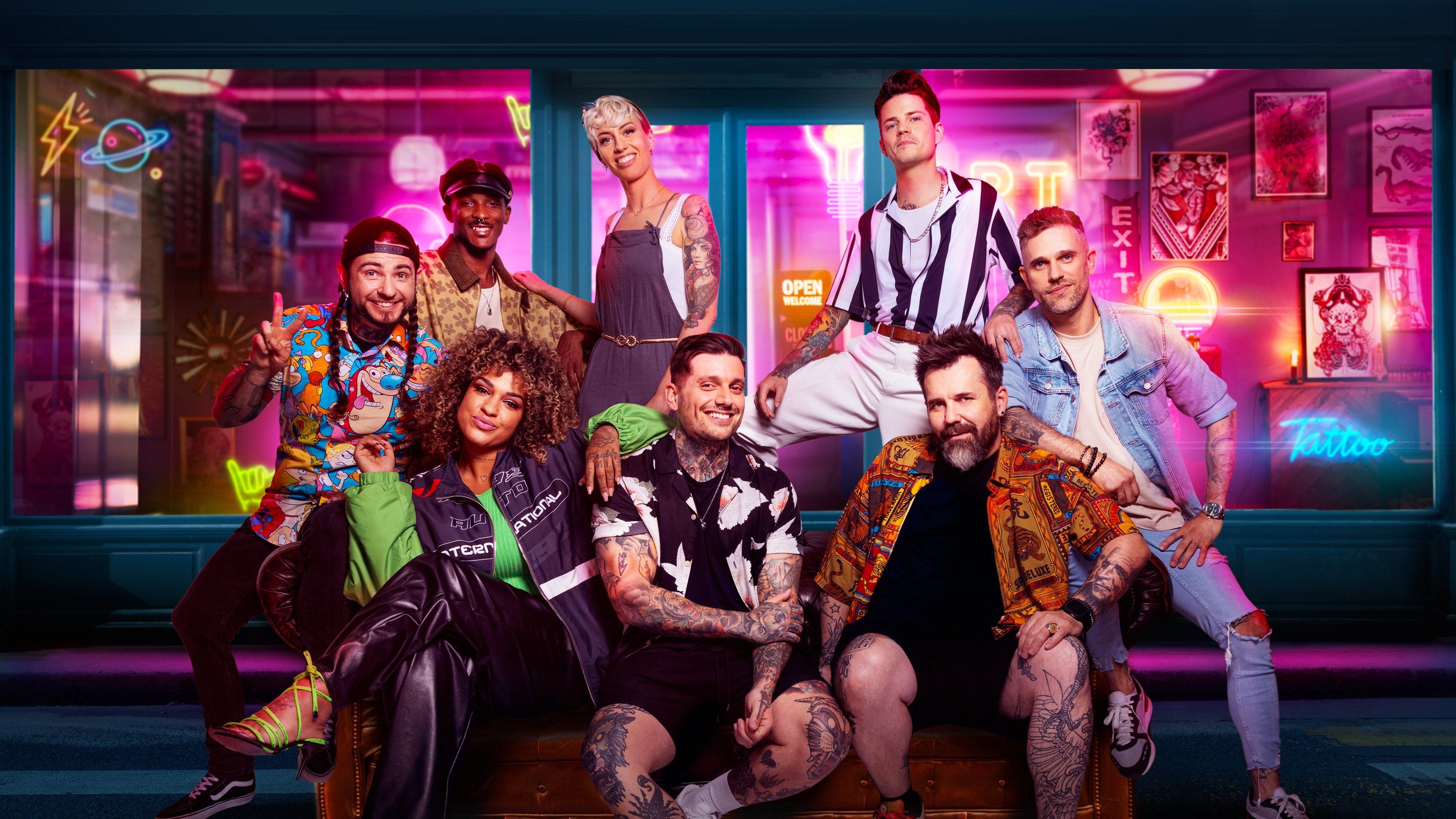 Backdrop for Tattoo Cover : Sauveurs de tatouages