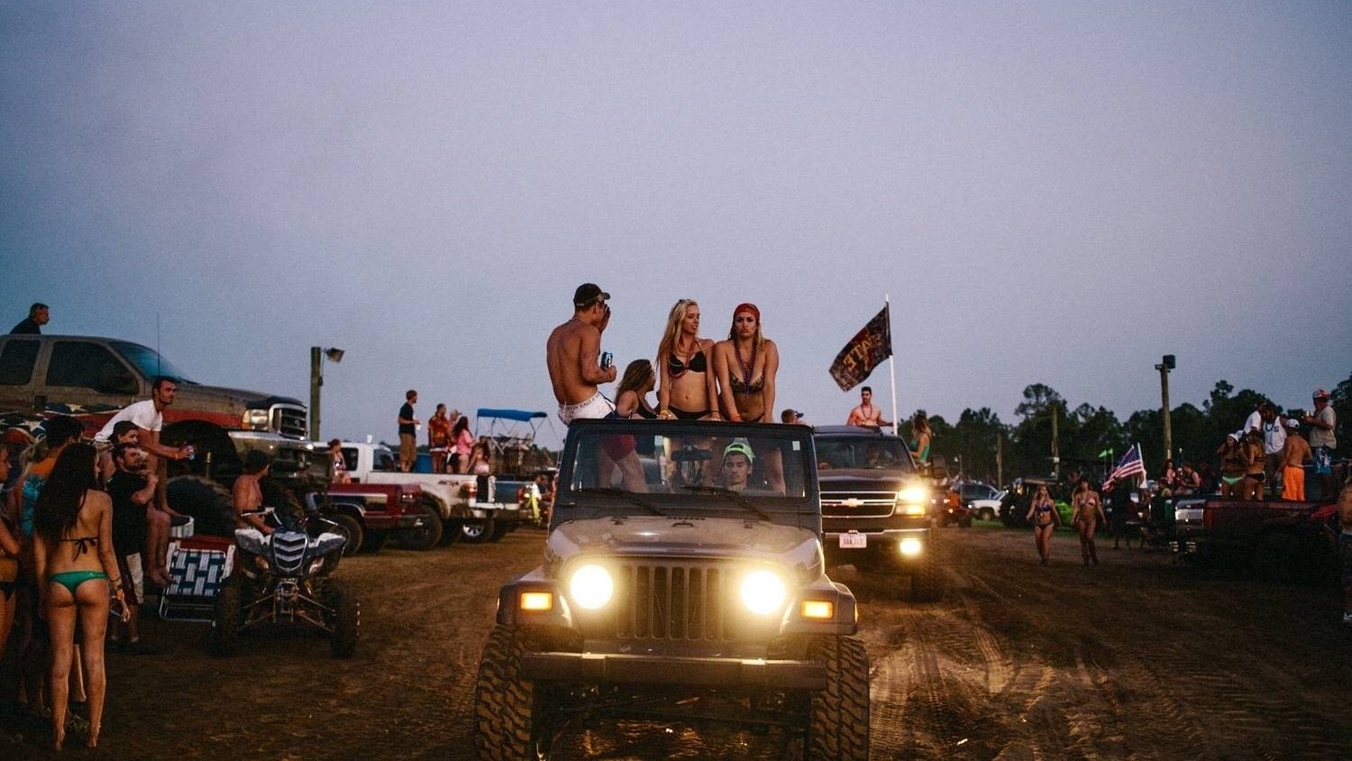 Backdrop for Red, White & Wasted