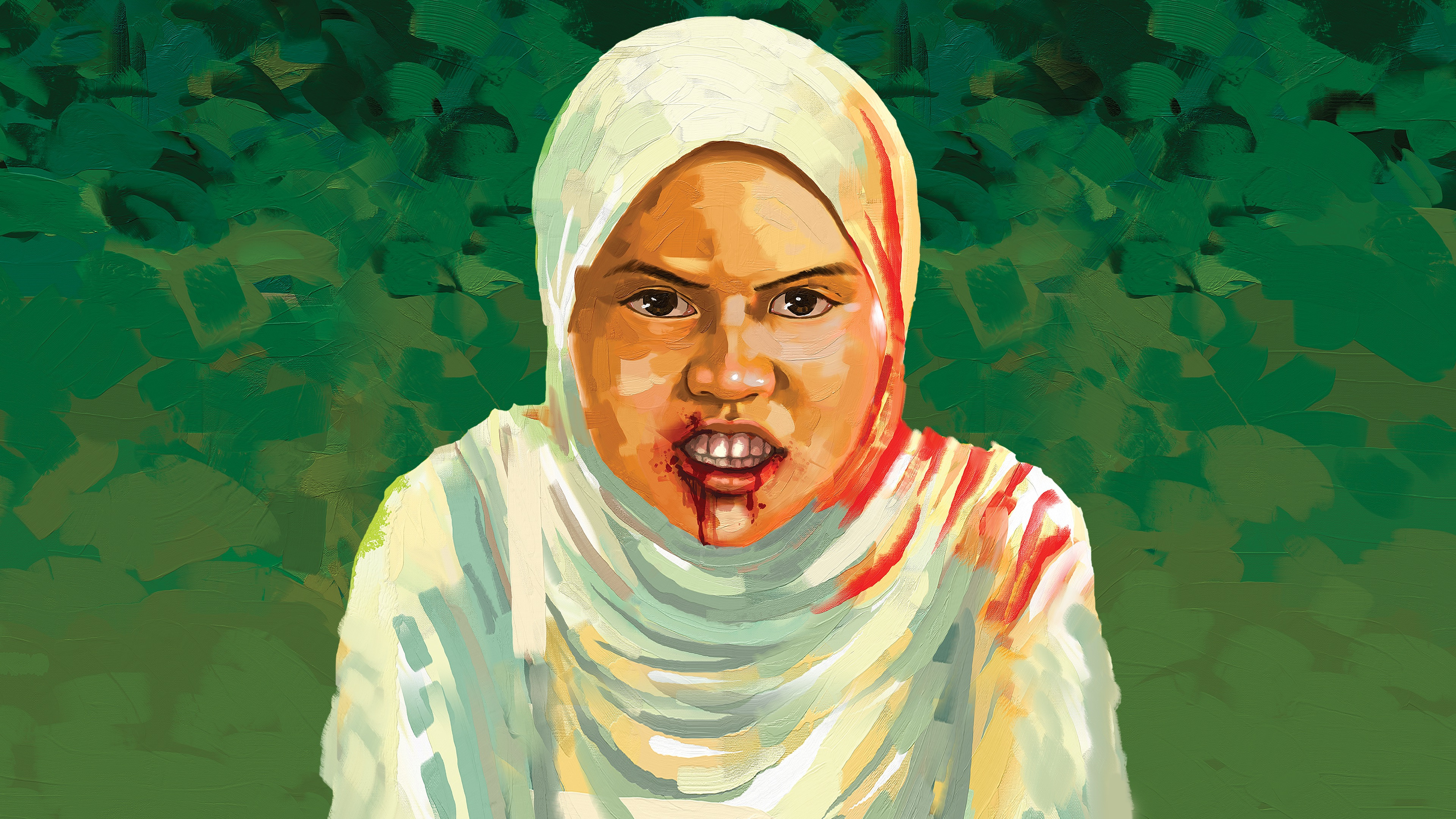 Backdrop for Tiger Stripes