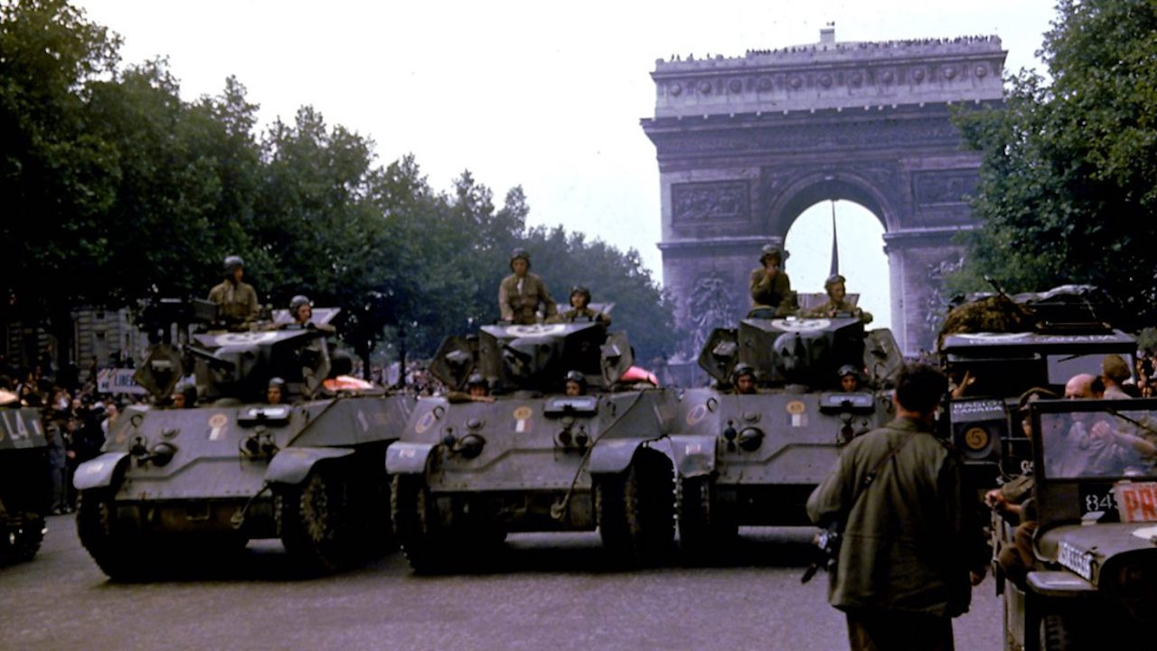 Backdrop for D-Day to Berlin: A Newsnight Special