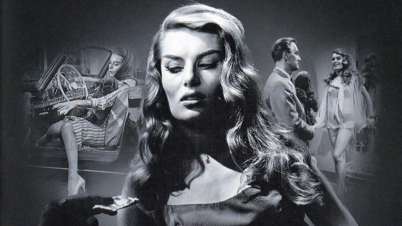 Backdrop for She Walks by Night