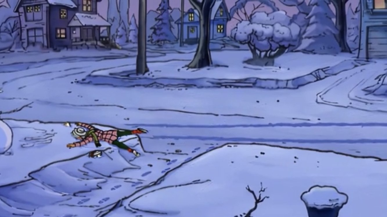 Backdrop for Grandma Got Run Over by a Reindeer