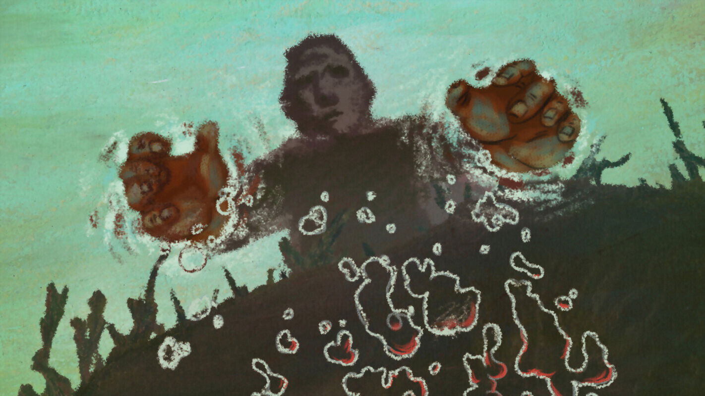 Backdrop for Step Into the River