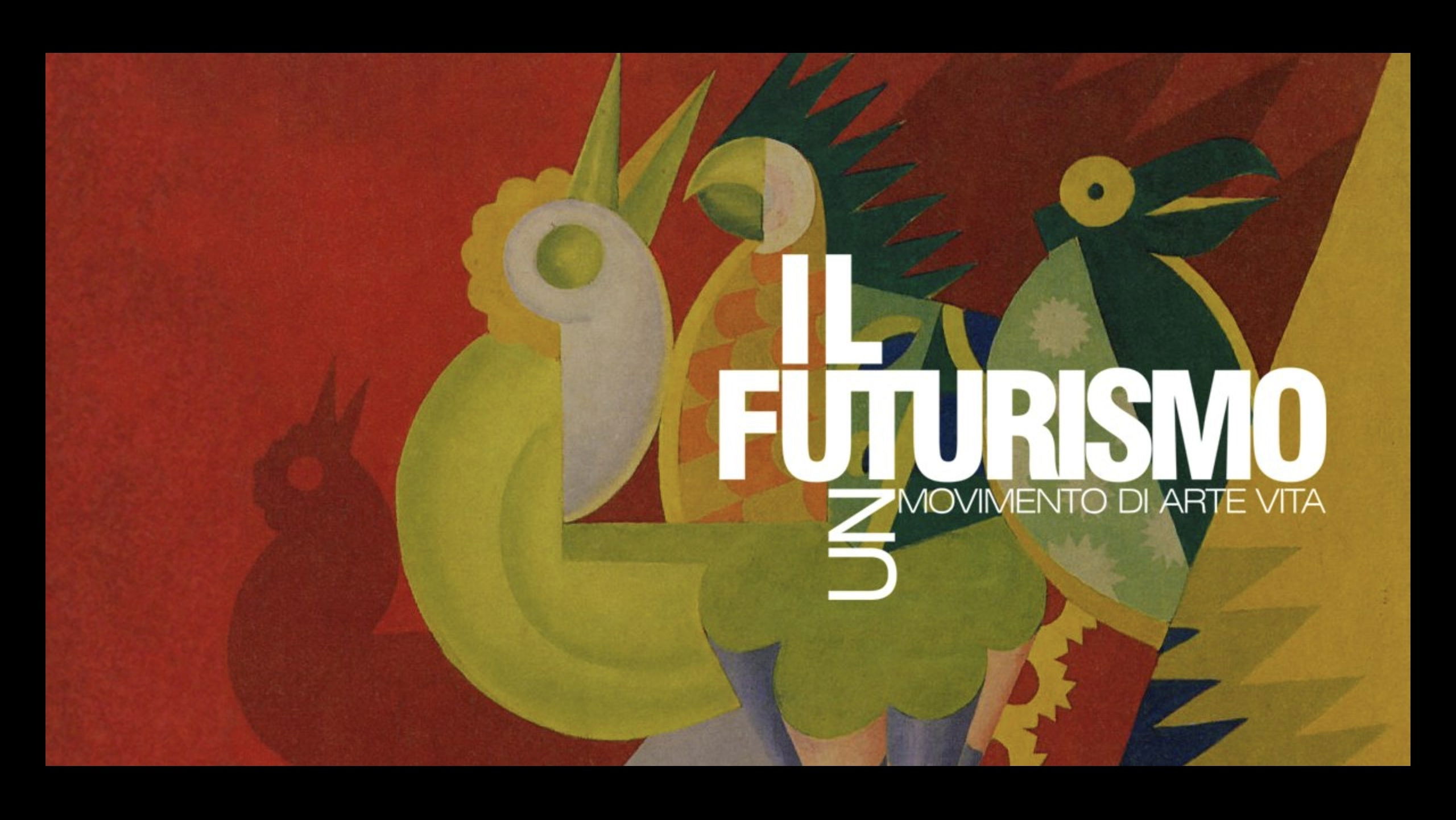 Backdrop for Art/Life: The Futurism Revolution