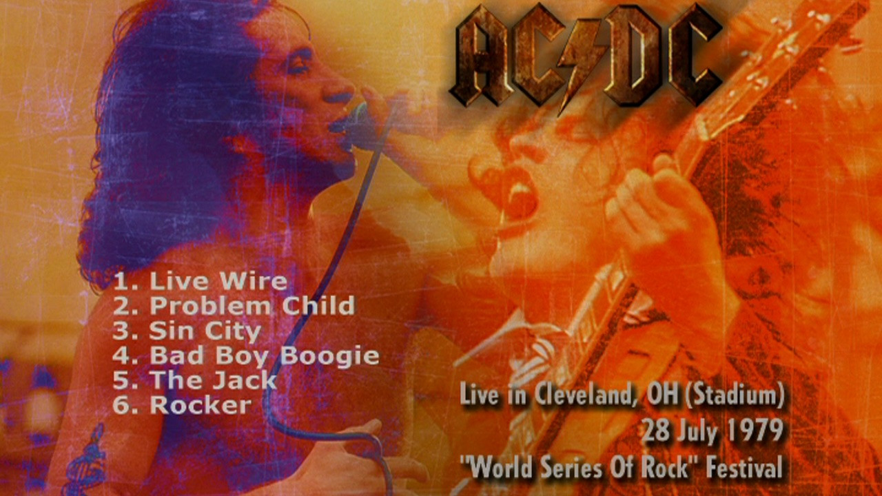 Backdrop for AC/DC: World Series of Rock '79
