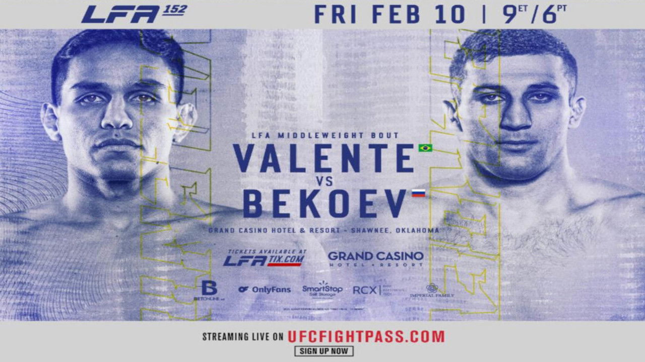 Backdrop for LFA 152: Valente vs. Bekoev