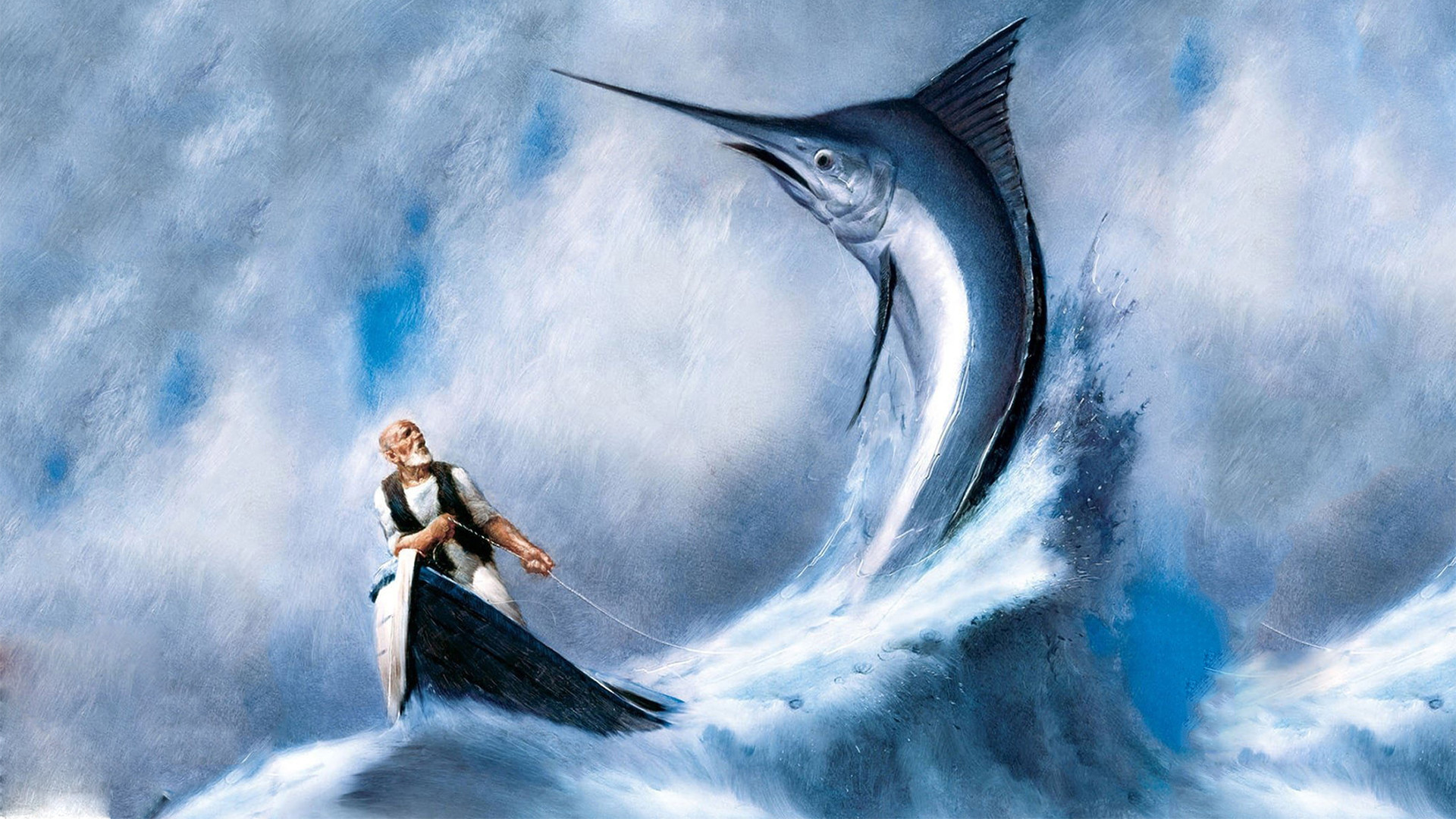 Backdrop for The Old Man and the Sea