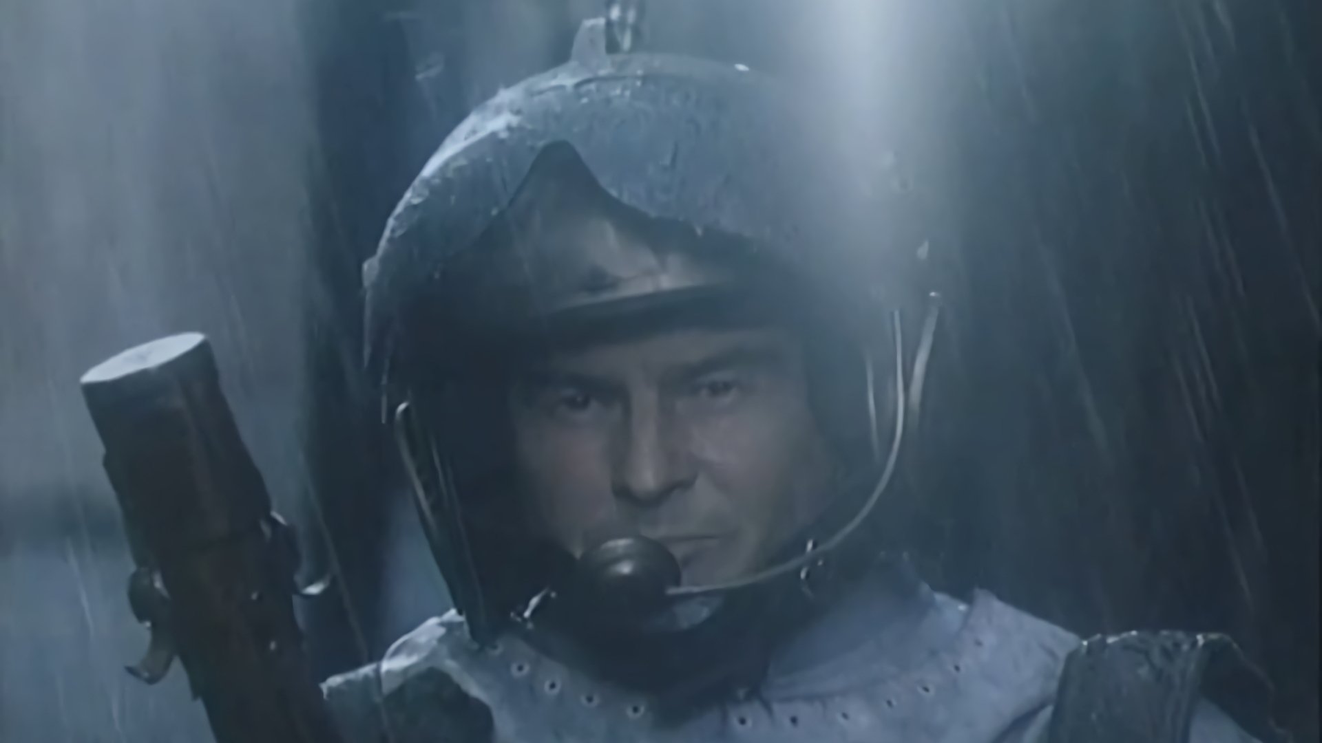 Backdrop for Flight from Paradise