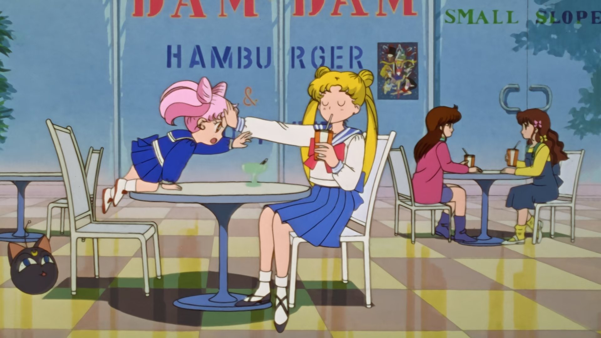 Backdrop for Sailor Moon: Make Up! Sailor Senshi