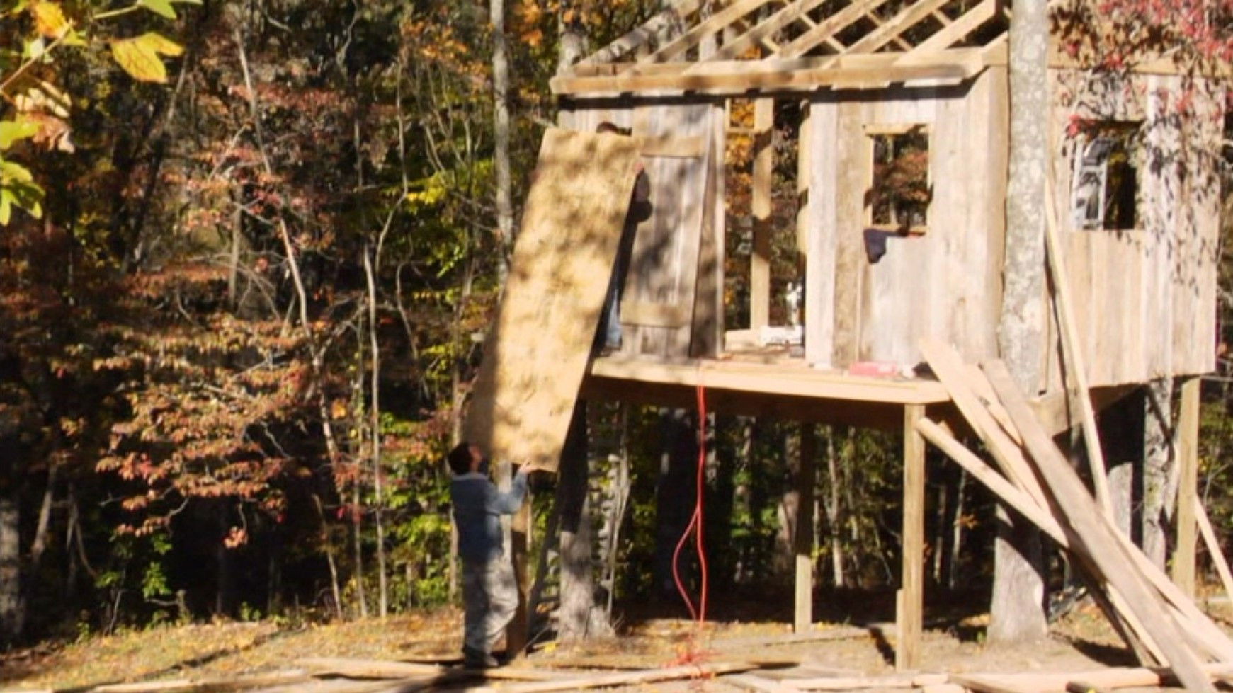 Backdrop for Measure Twice, Cut Once