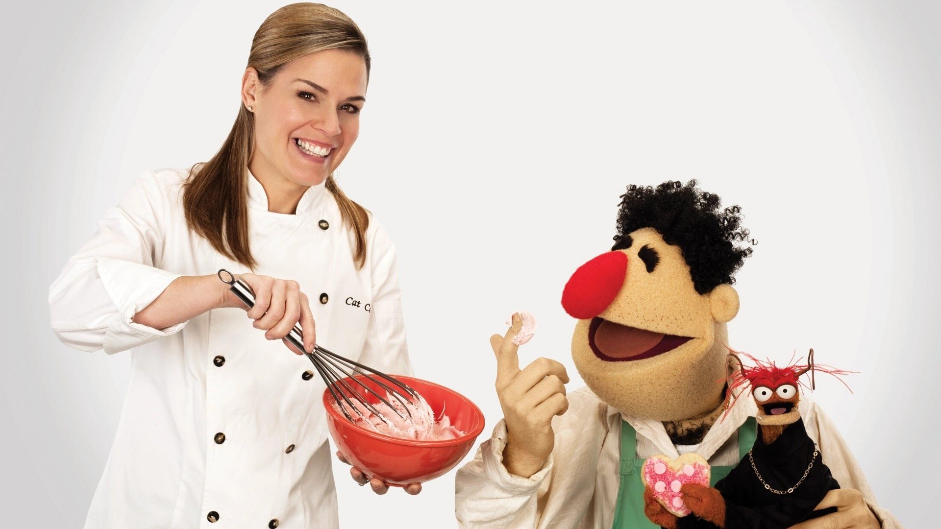 Backdrop for The Muppets Kitchen with Cat Cora