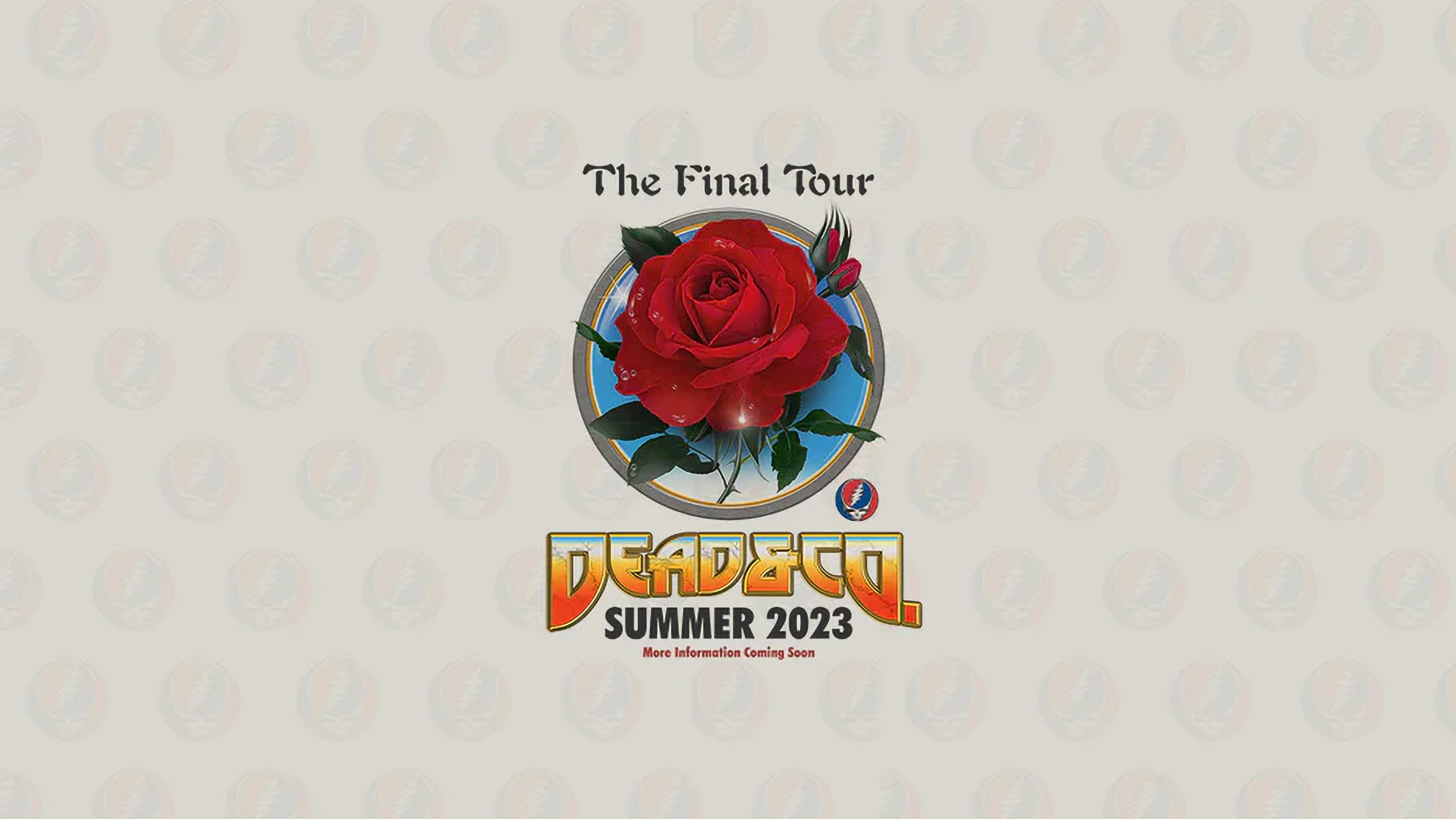 Backdrop for Dead & Company: 2023-07-03 Folsom Field, Boulder, CO, USA