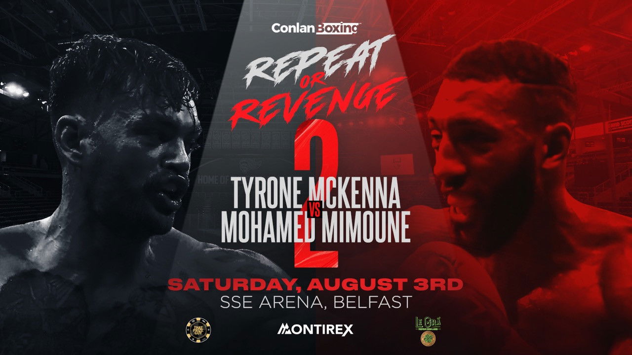 Backdrop for Tyrone McKenna vs. Mohamed Mimoune II