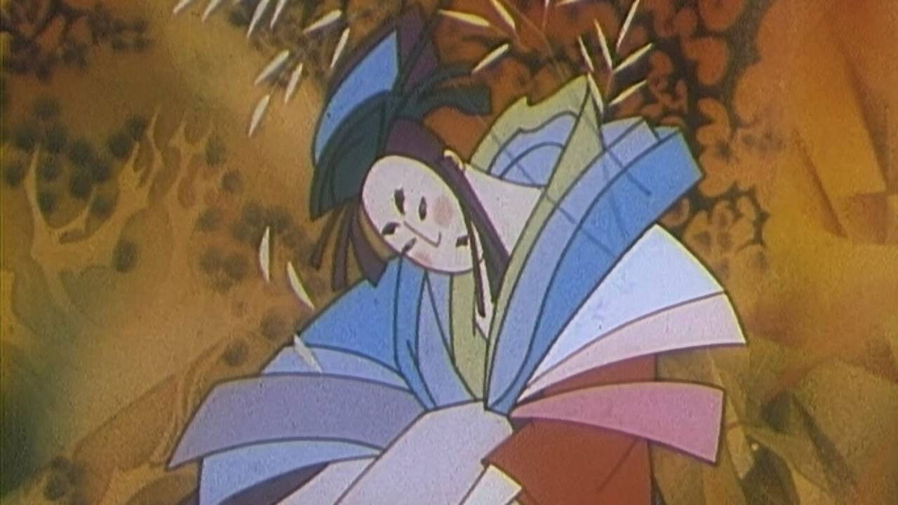 Backdrop for Three Bundles of Straw