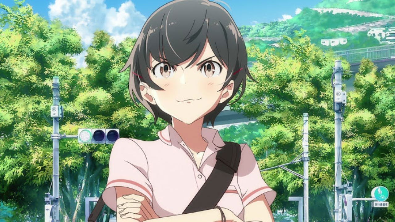 Backdrop for Hill Climb Girl