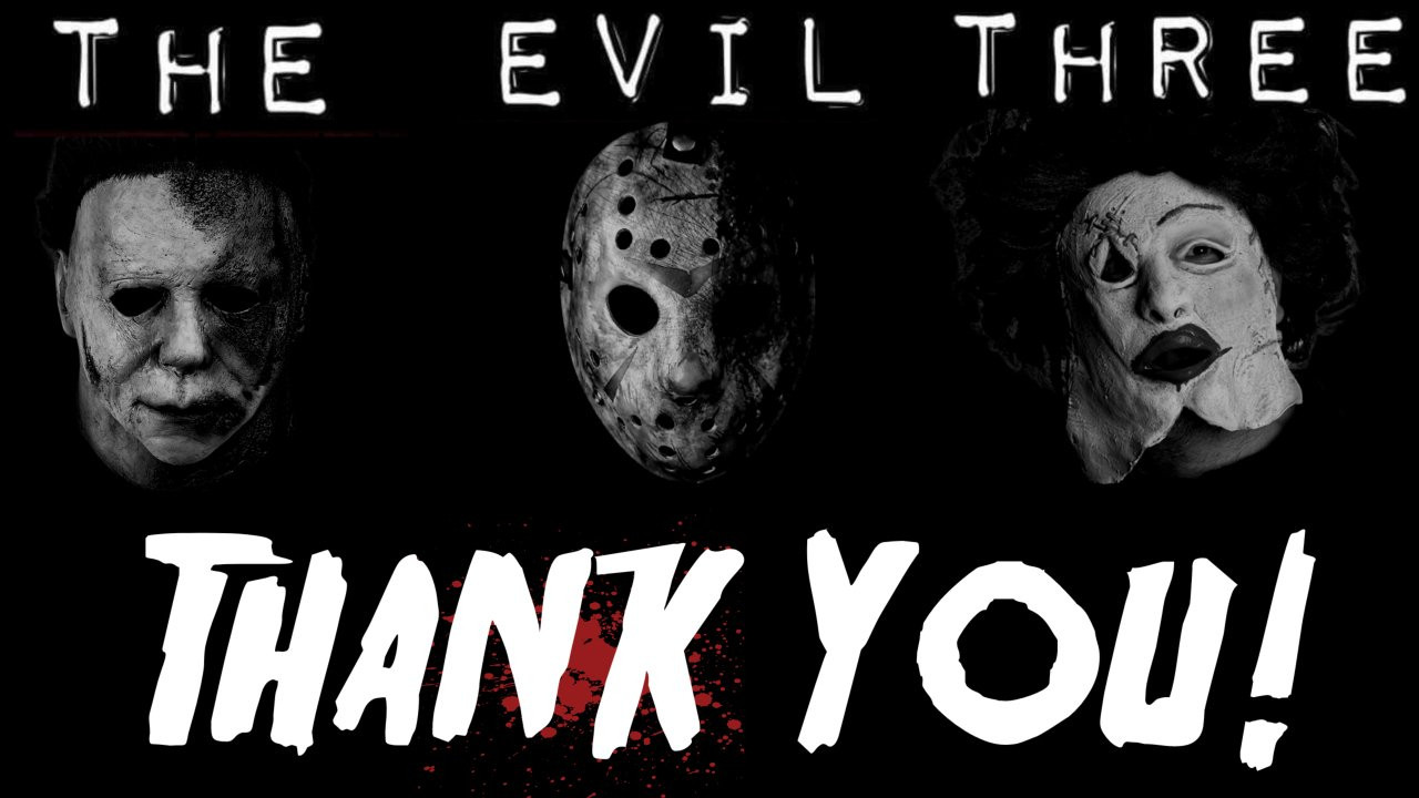 Backdrop for The Evil Three