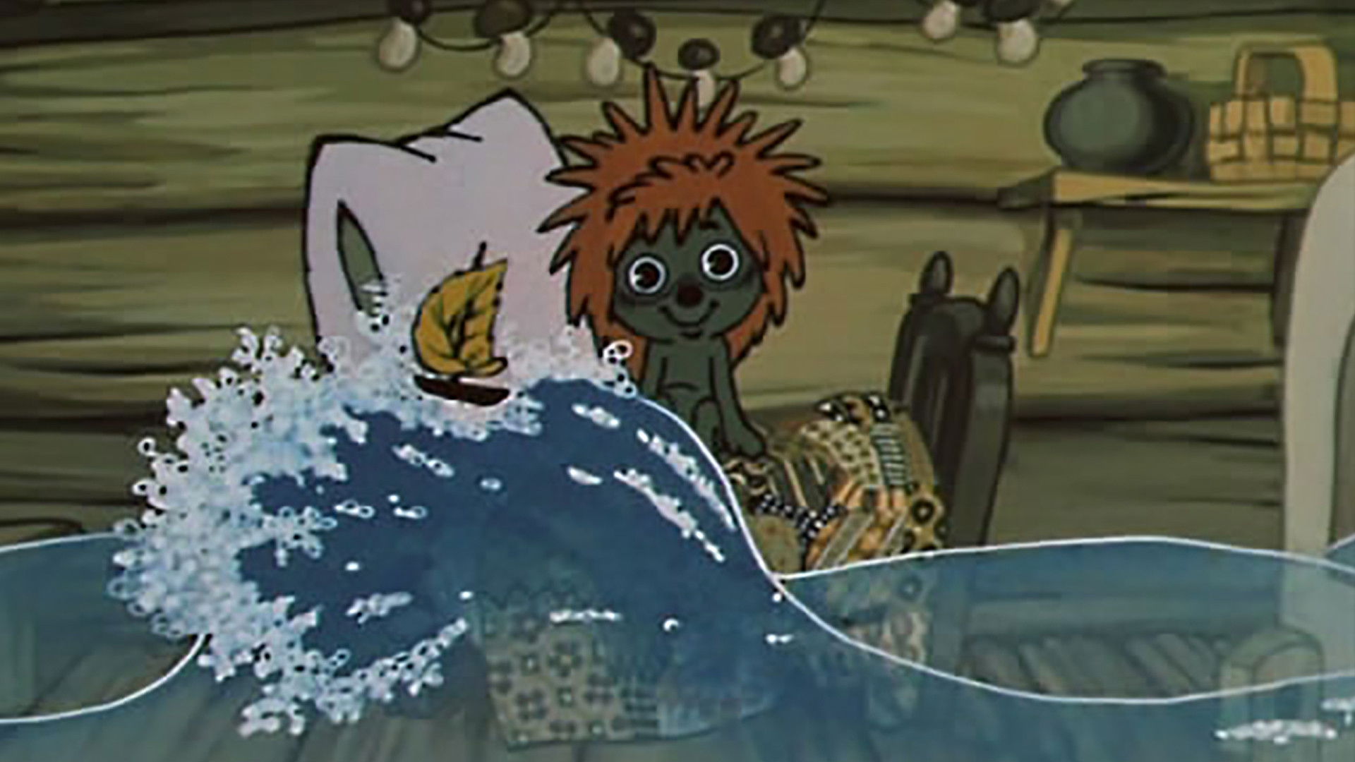 Backdrop for Autumn Ships