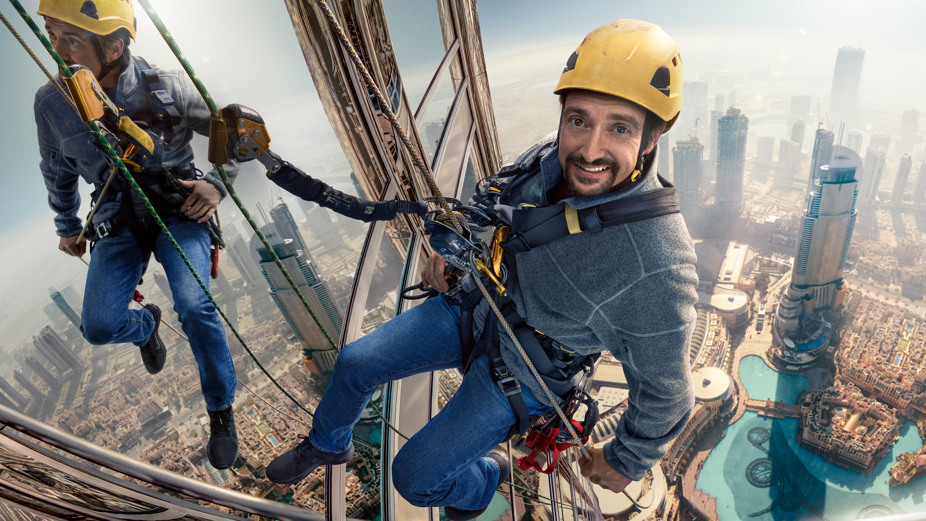 Backdrop for Richard Hammond's Big