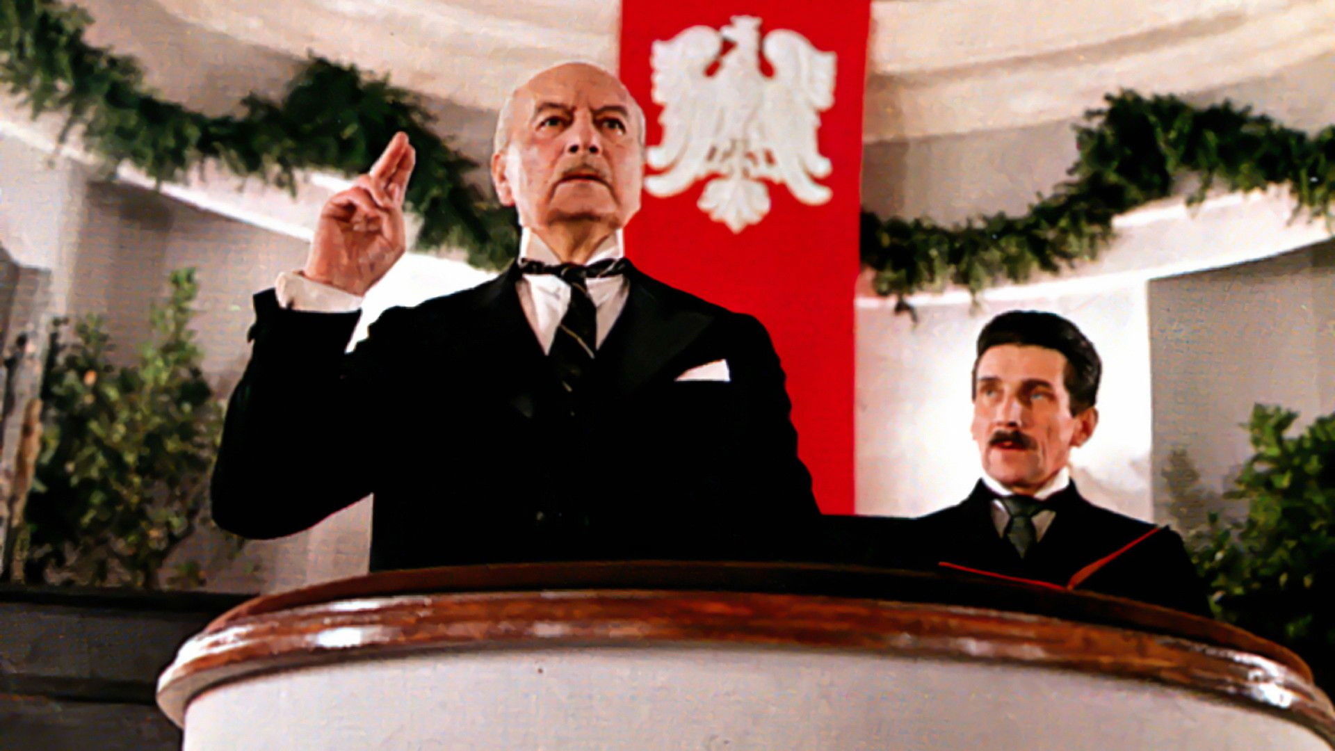 Backdrop for Death of a President