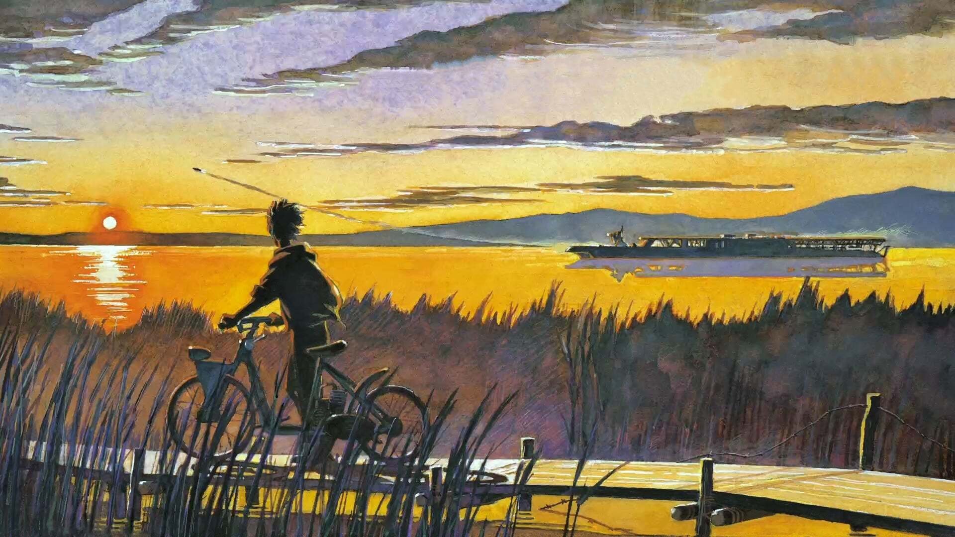 Backdrop for Royal Space Force - The Wings of Honneamise