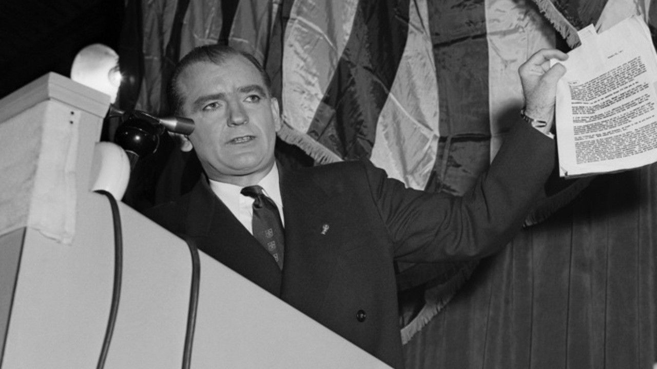 Backdrop for McCarthy