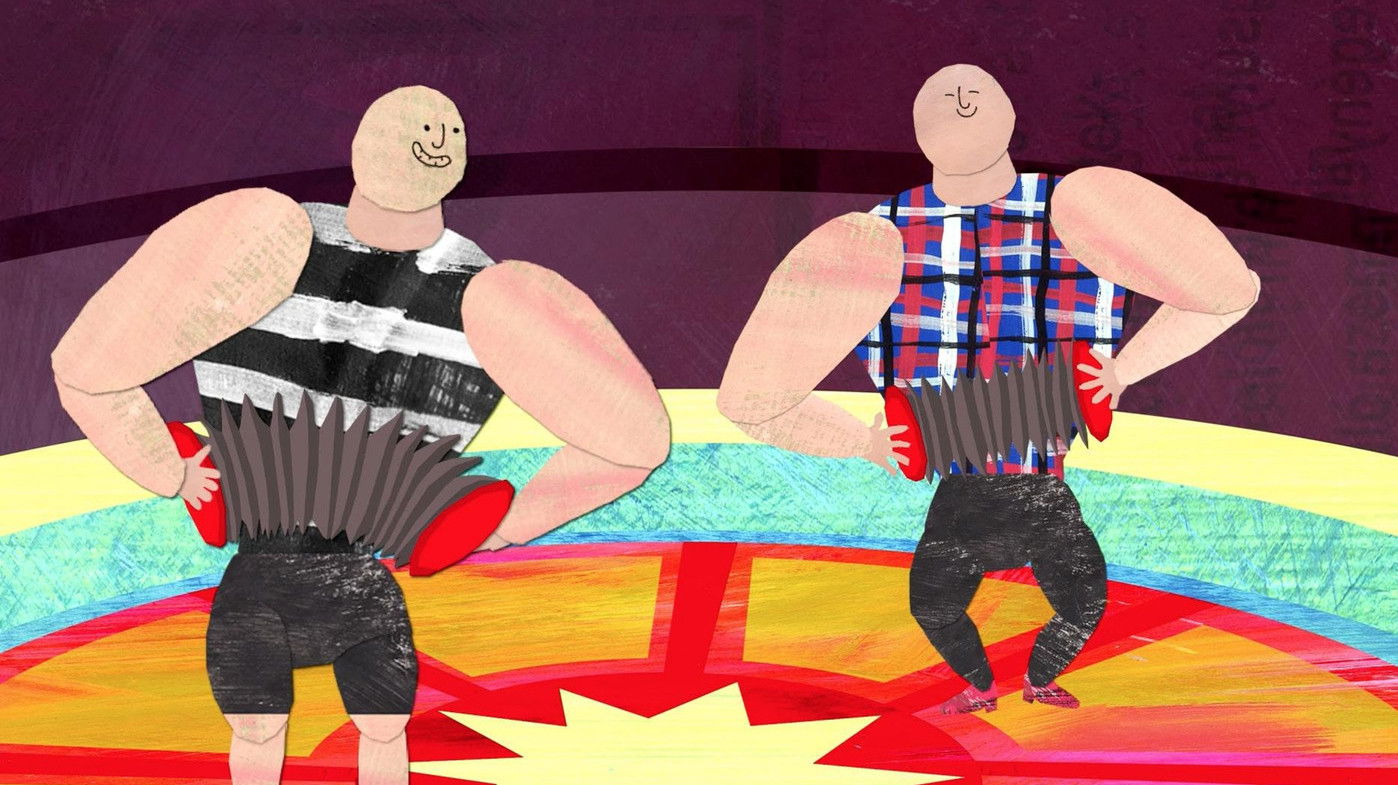 Backdrop for Lajos & Laci