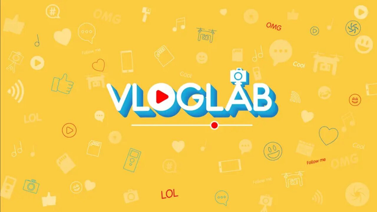 Backdrop for Vloglab #Stories
