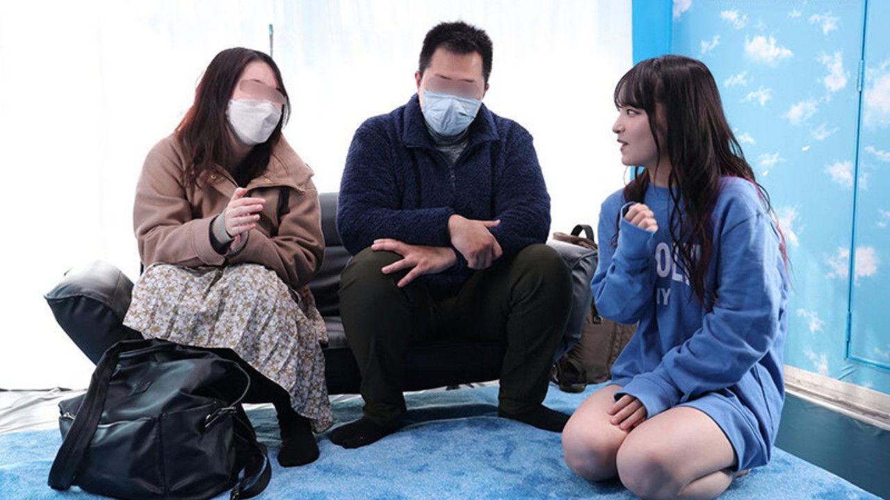 Backdrop for Magic Mirror First Challenge For A Couple Married! No Questions Asked Slut Reverse Pick-up SP Mikako Abe