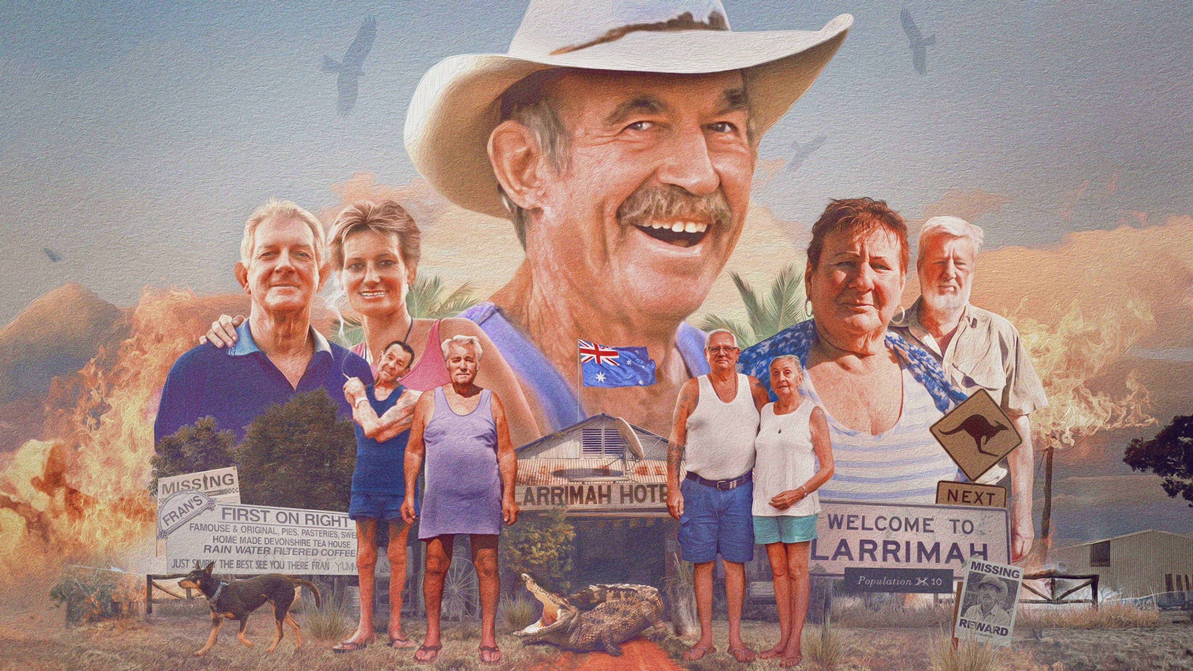 Backdrop for Last Stop Larrimah: Murder Down Under