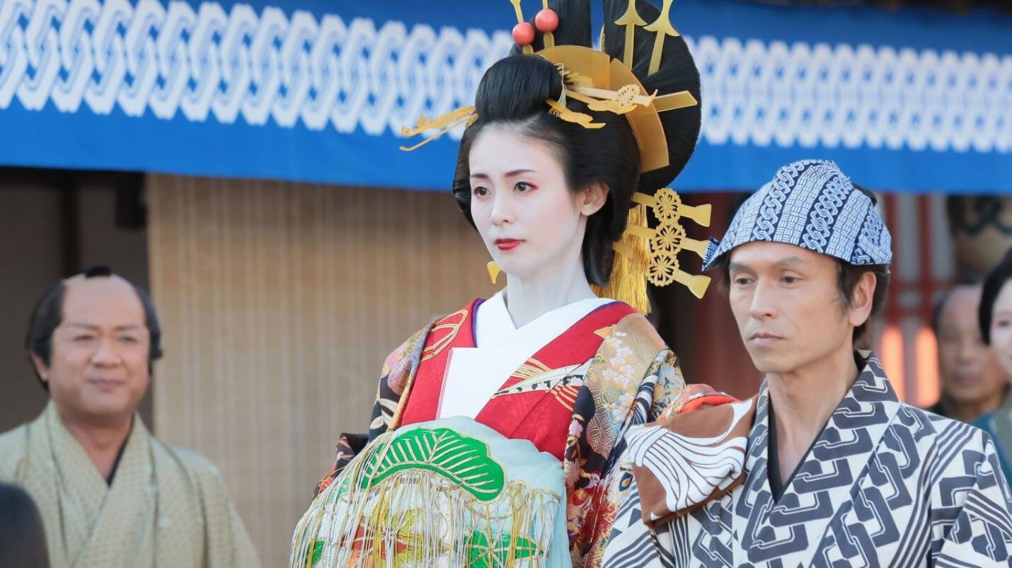 Backdrop for Ooka Echizen Special-Shadow Master Scattered in Early Spring