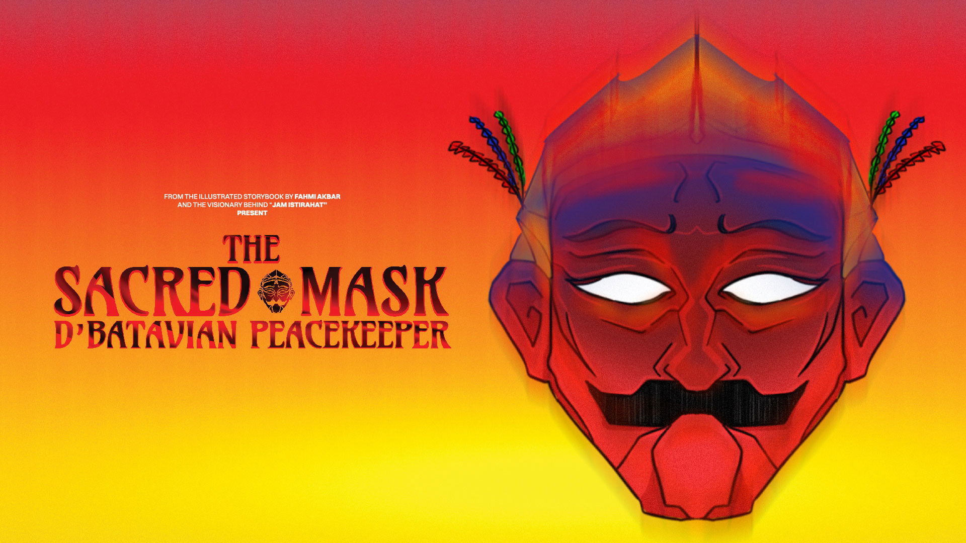 Backdrop for The Sacred Mask: D'Batavian Peacekeeper