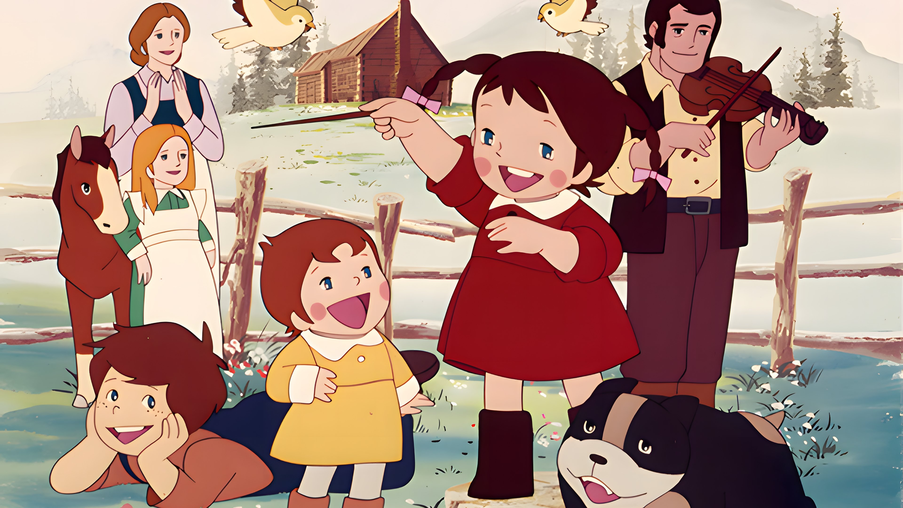 Backdrop for Laura, the Prairie Girl