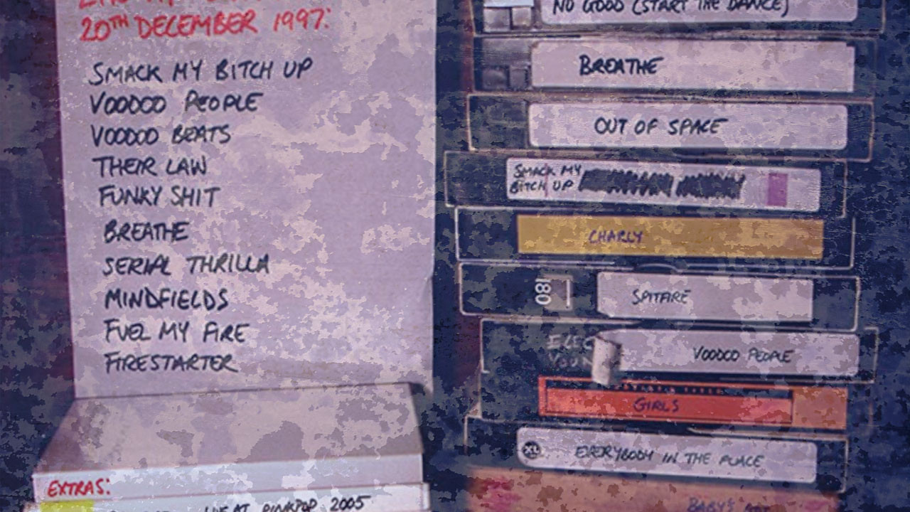 Backdrop for The Prodigy: Their Law - The Singles 1990-2005