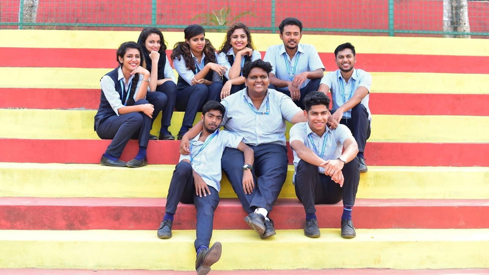 Backdrop for Oru Adaar Love