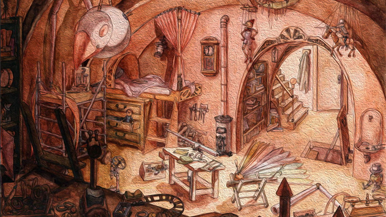 Backdrop for Pinocchio