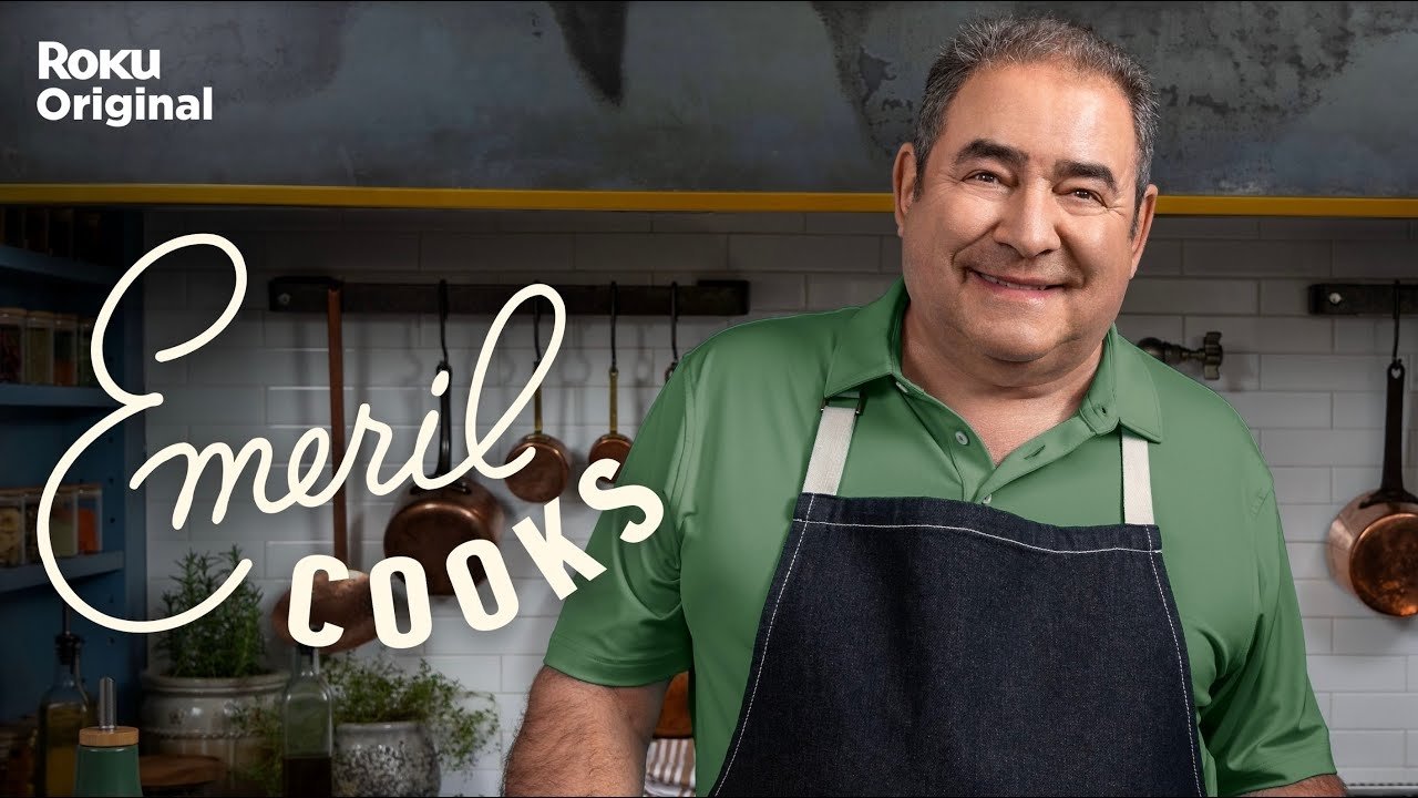 Backdrop for Emeril Cooks