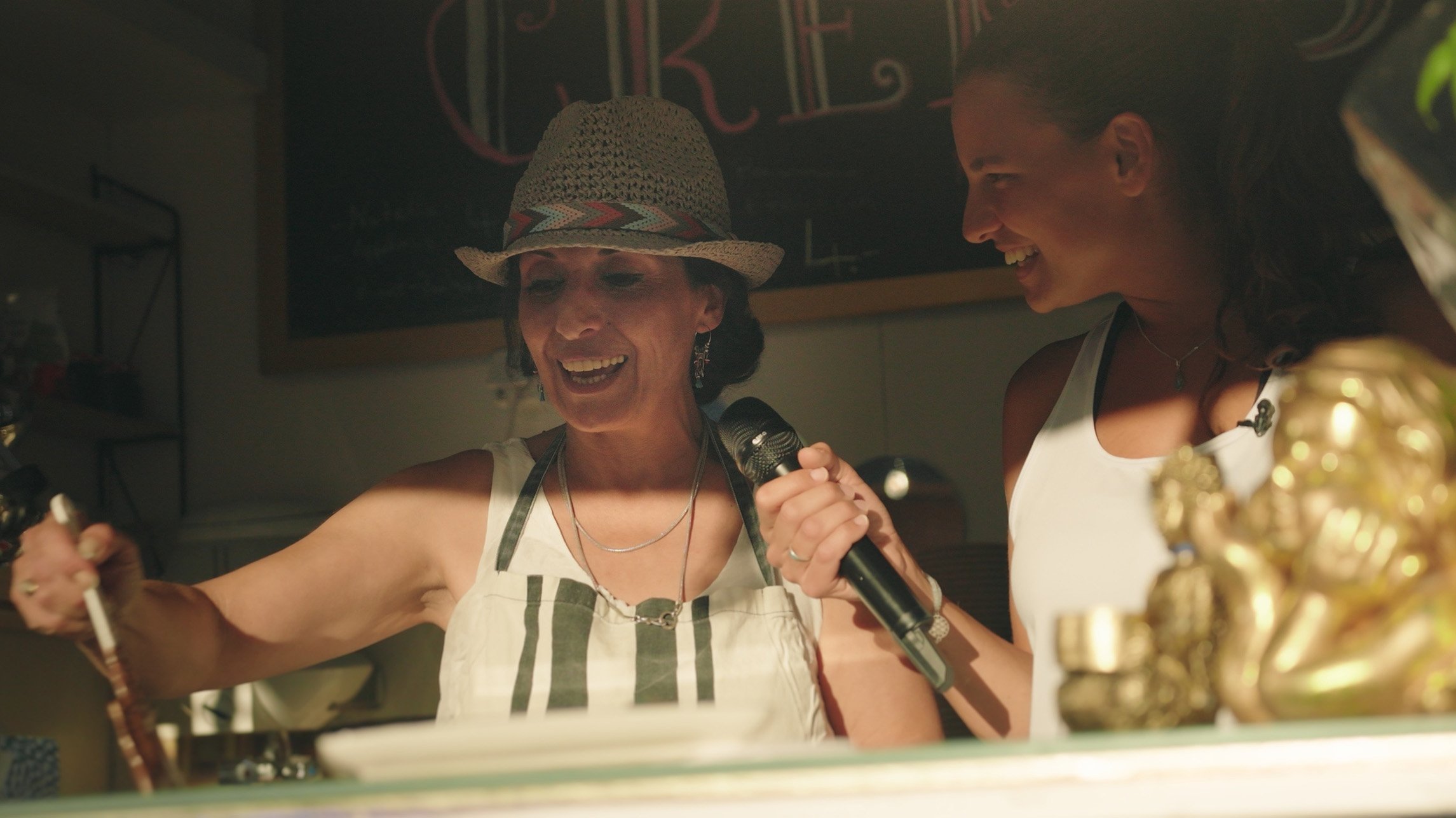 Backdrop for What is Love?