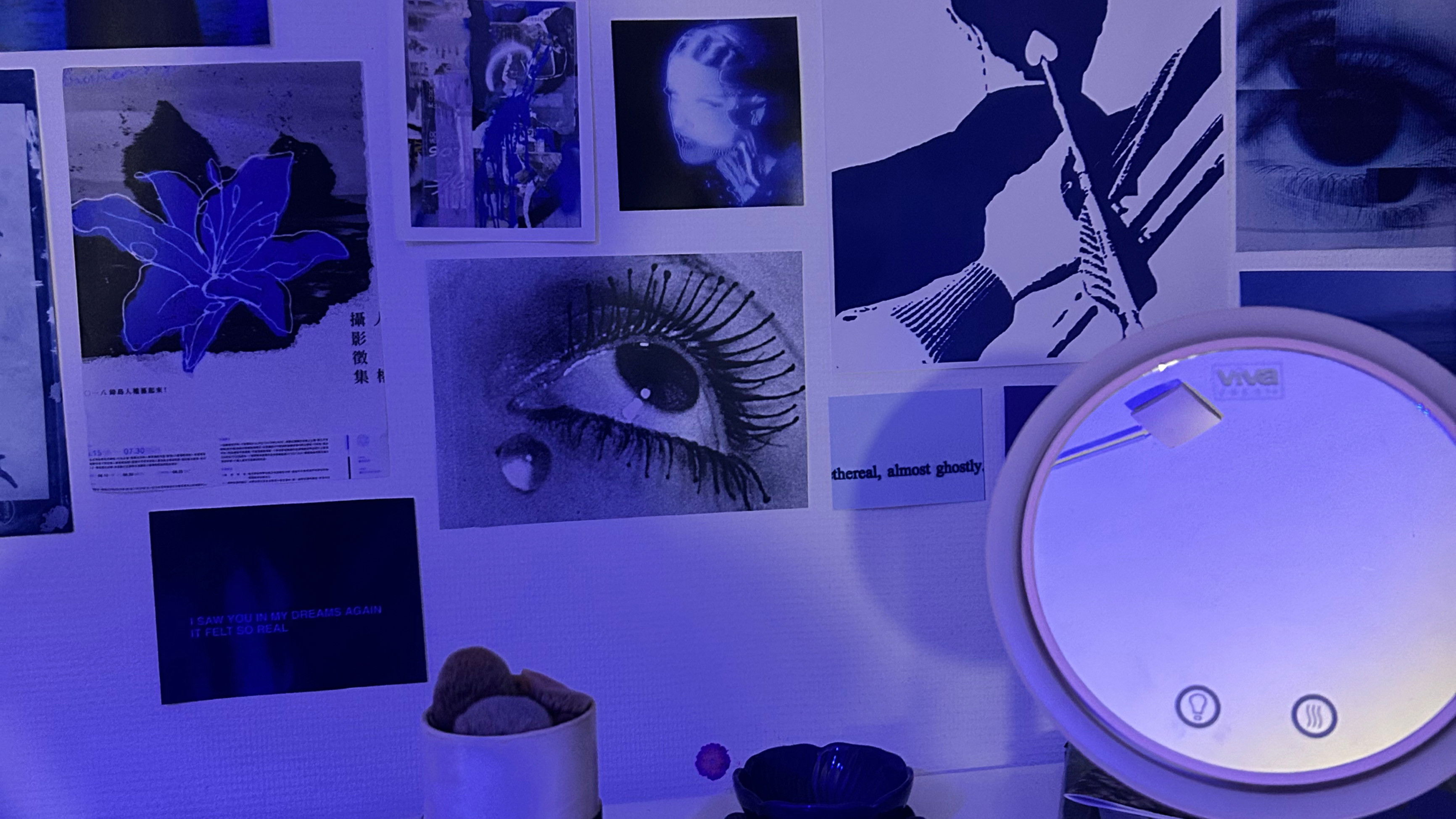 Backdrop for Electric Blue