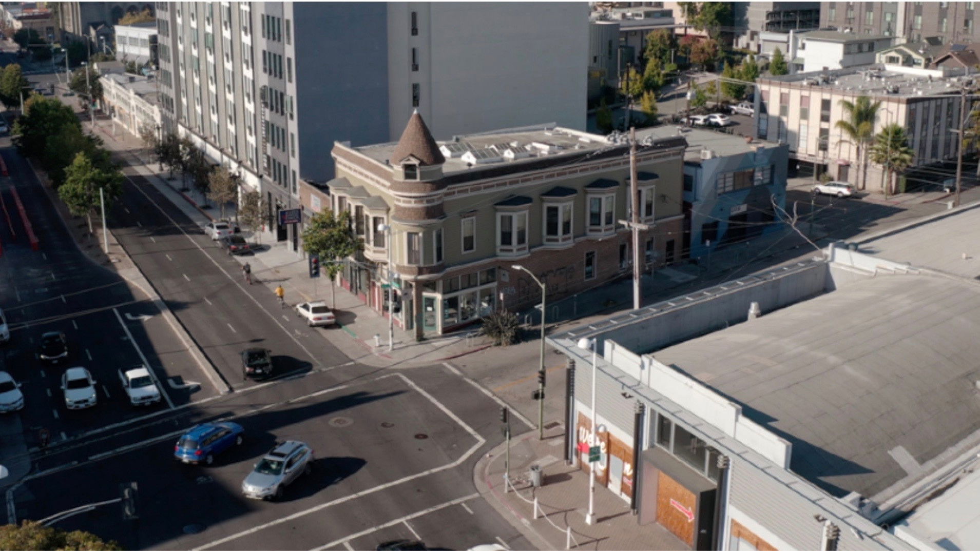 Backdrop for The Cat Town Story