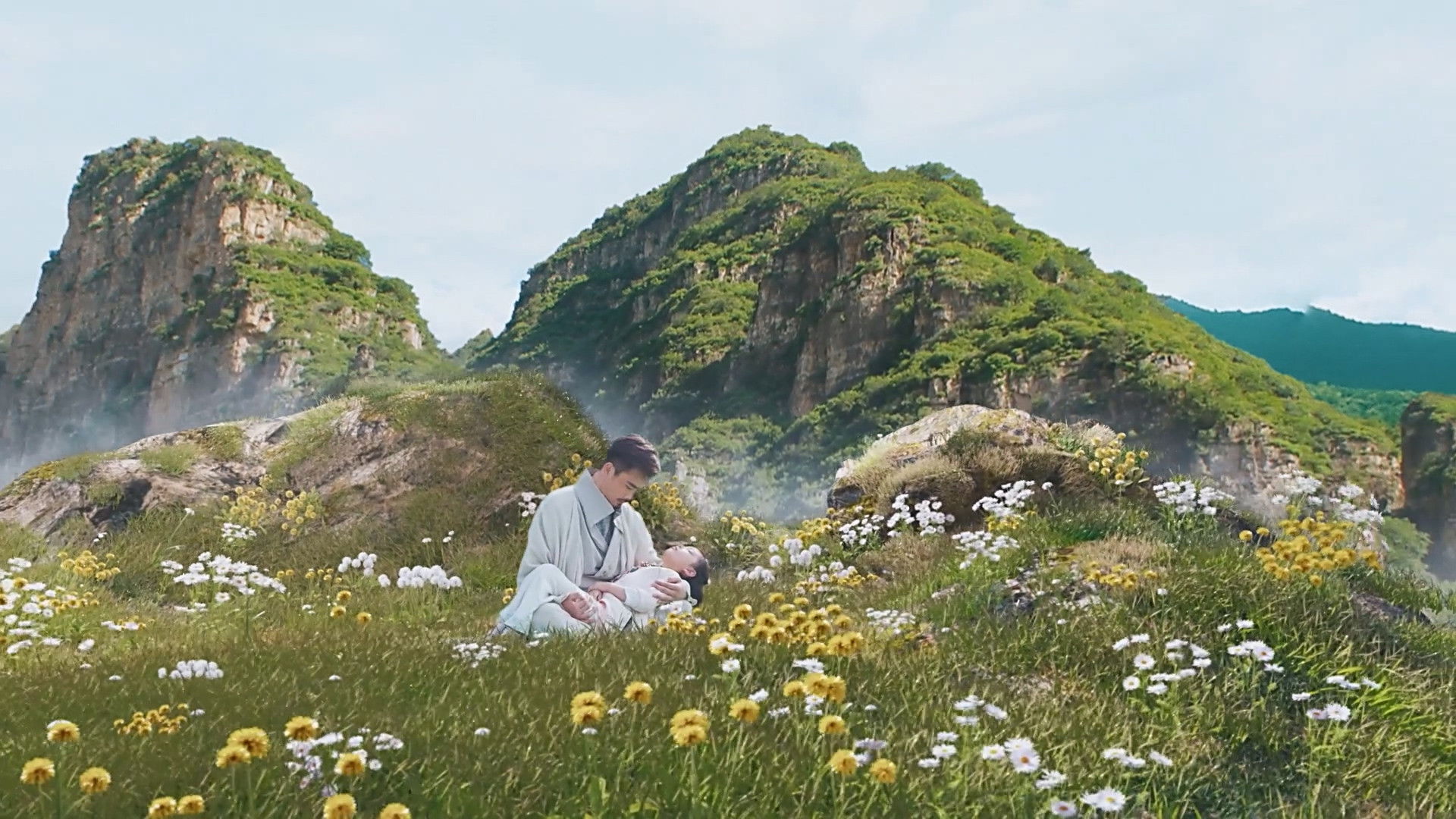 Backdrop for Legend of the Three Realms of the Fudo Secret Art