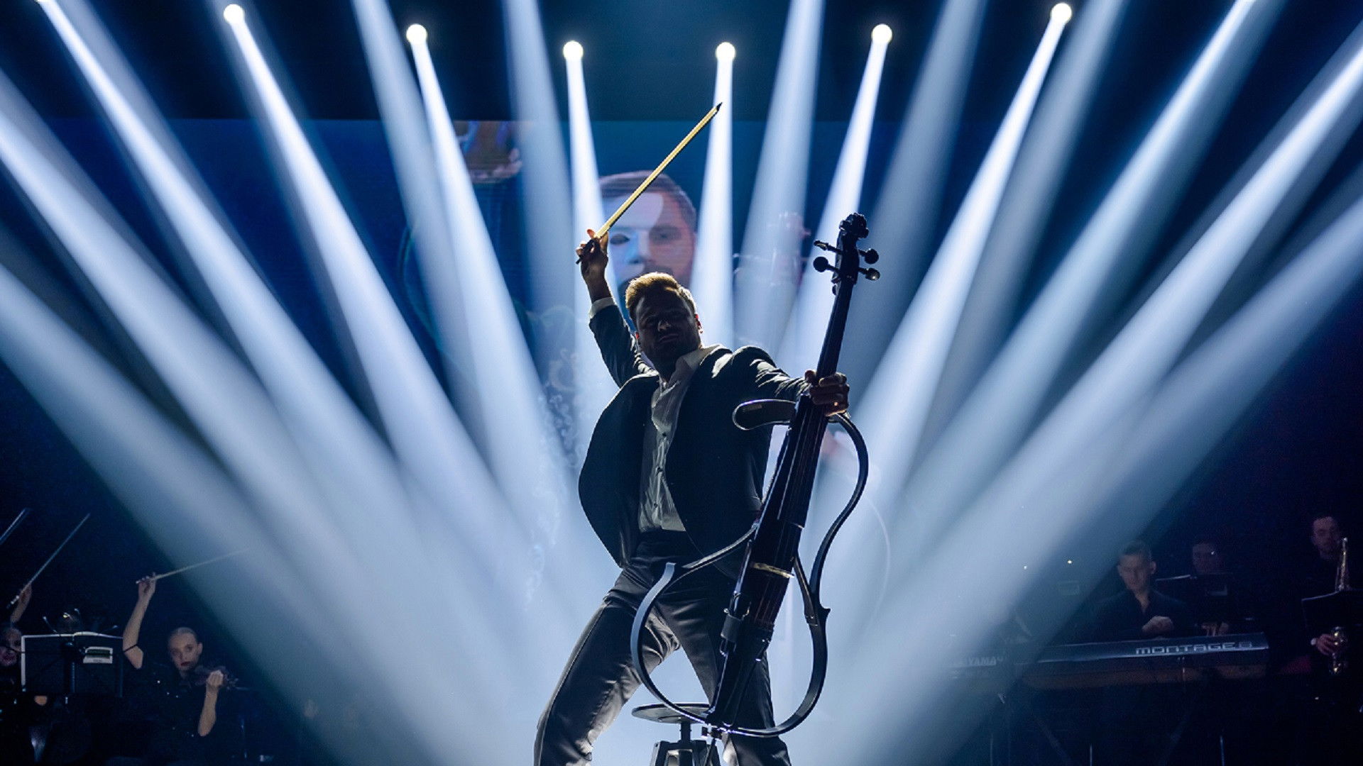 Backdrop for Hauser - Rebel With a Cello Live in Budapest 2022