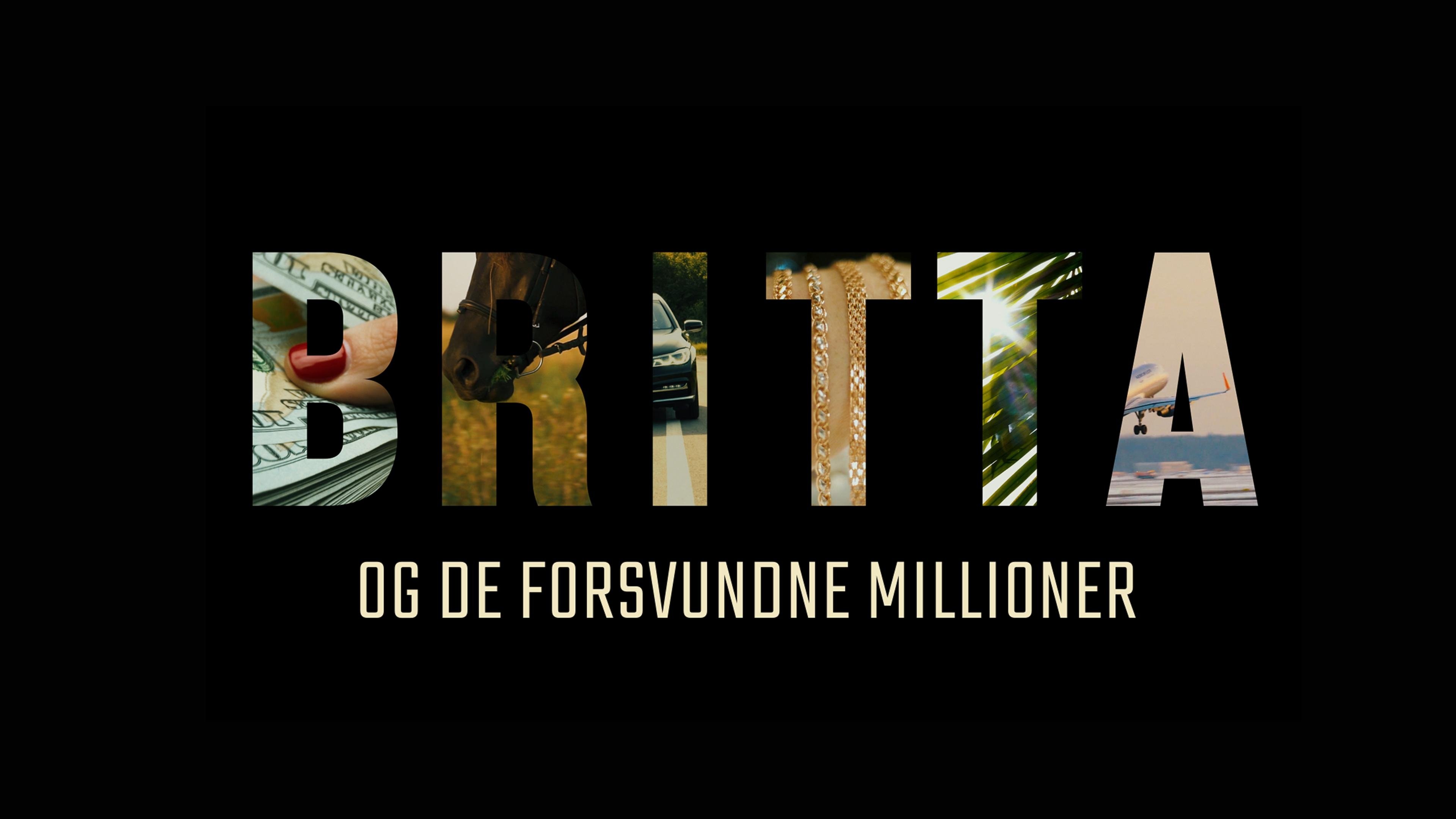 Backdrop for Britta og de forsvundne millioner