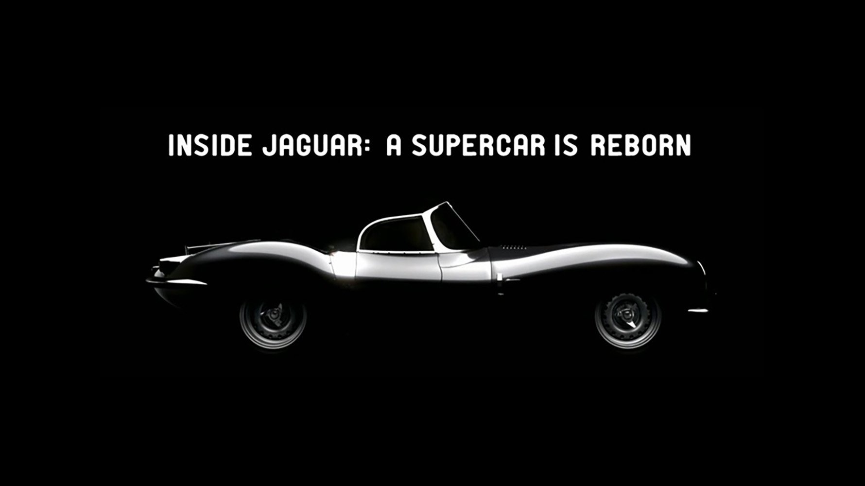 Backdrop for Jaguar XKSS - A Supercar Is Reborn