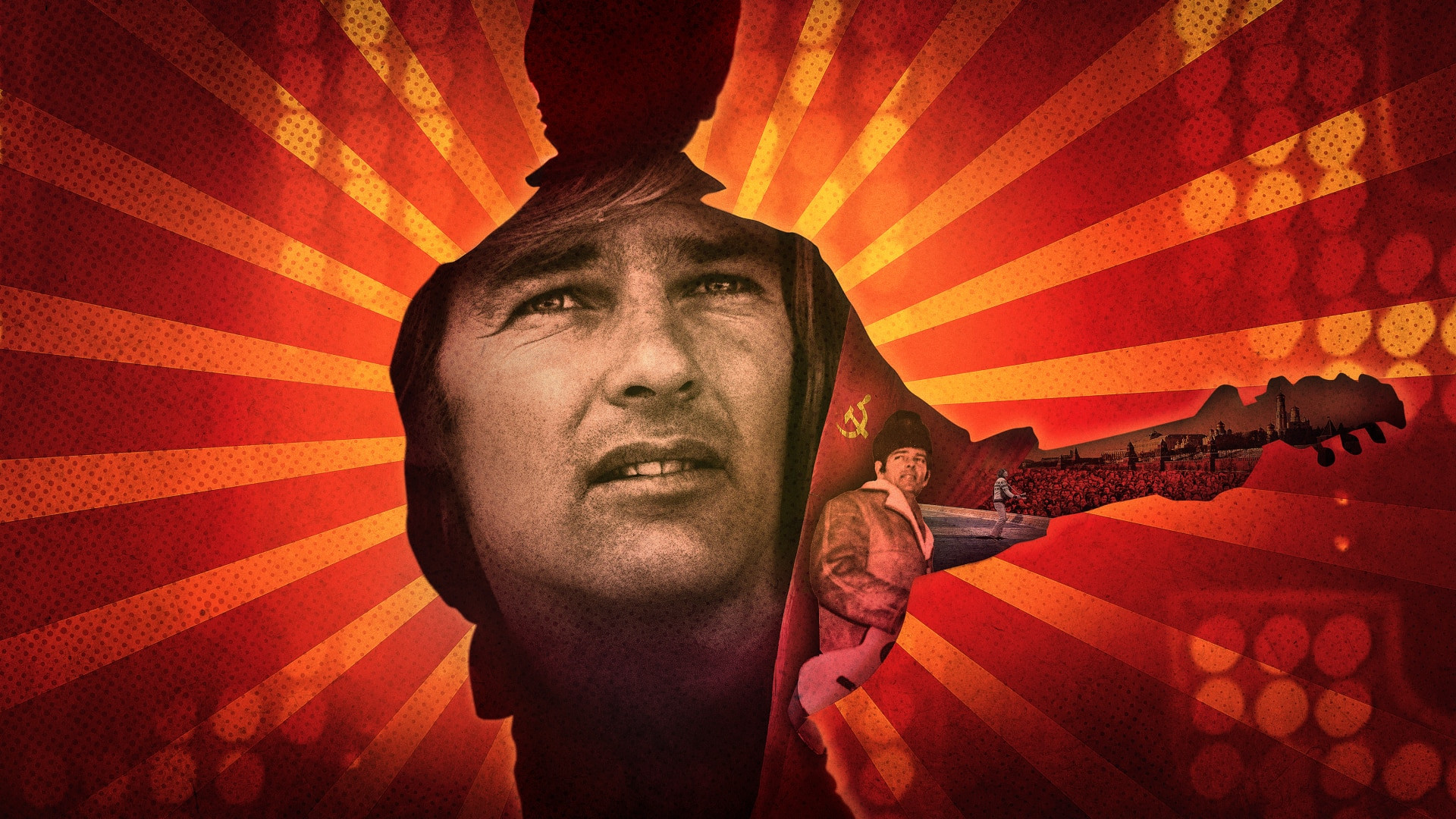 Backdrop for Red Elvis: The Cold War Cowboy