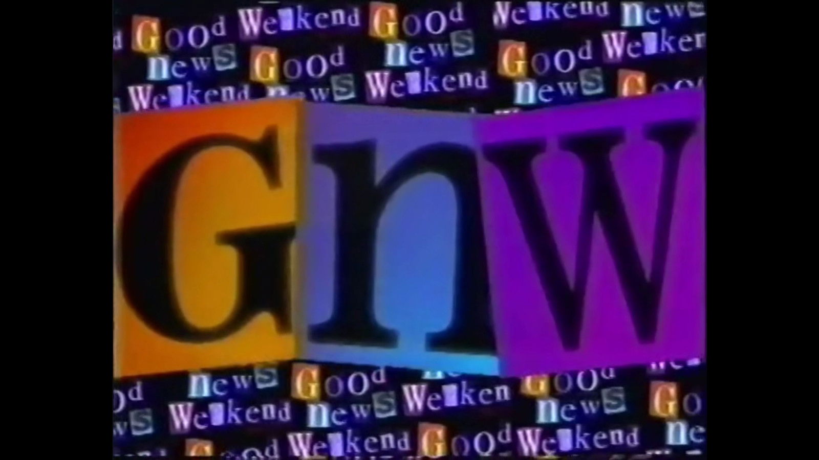 Backdrop for Good News Weekend