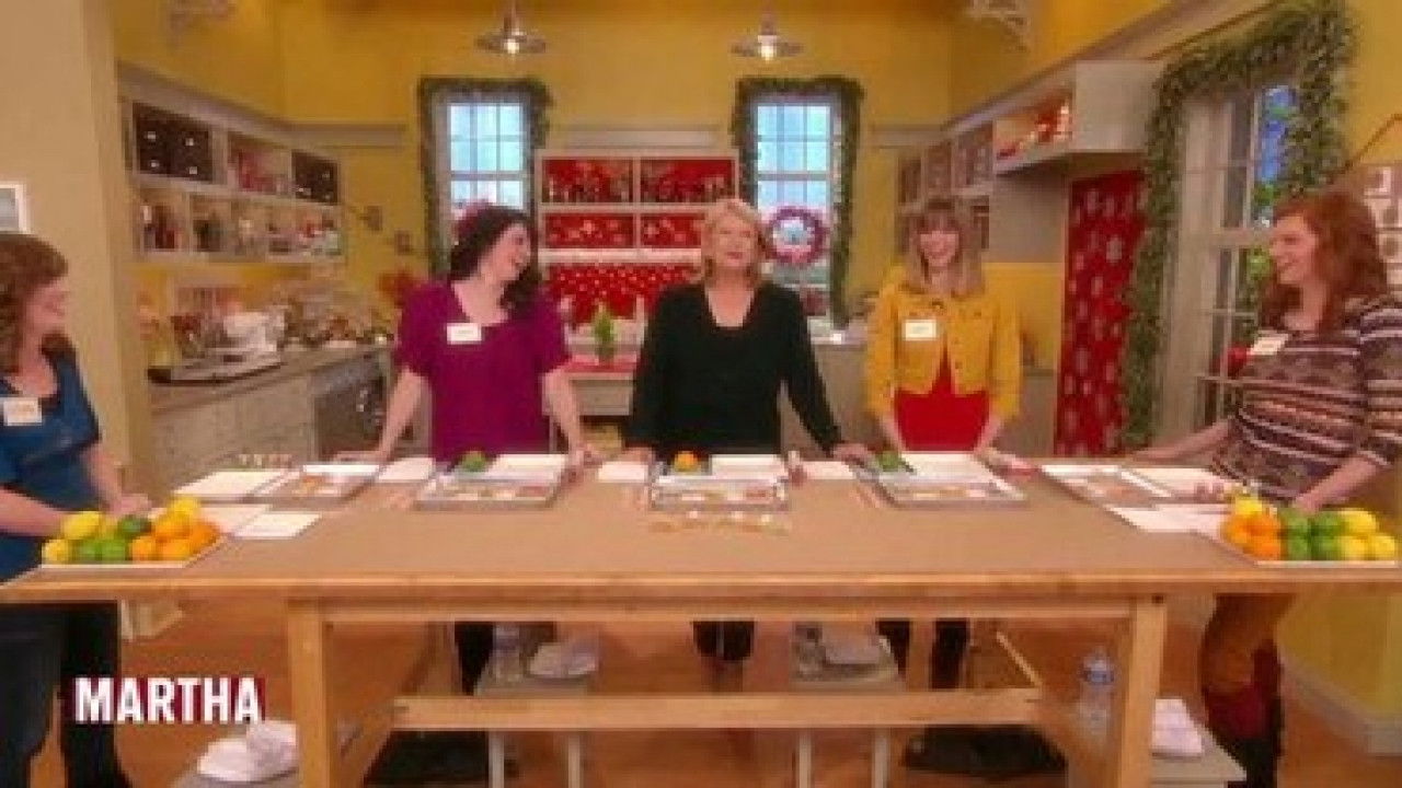Backdrop for Martha Stewart Holidays: Homemade Holidays