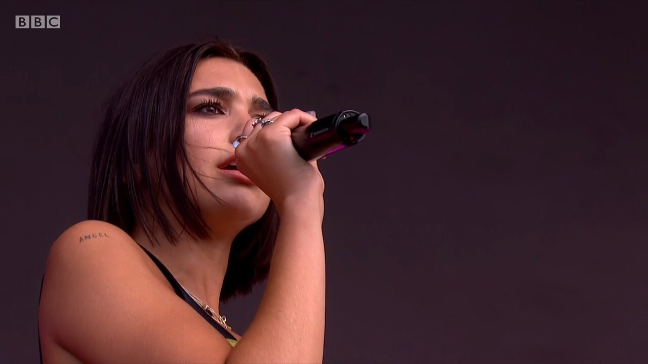 Backdrop for Dua Lipa - Reading Festival 2018