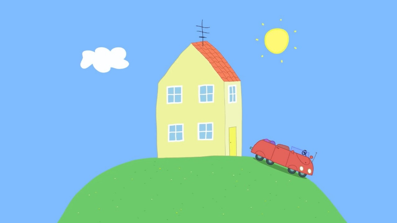 Backdrop for Peppa Pig