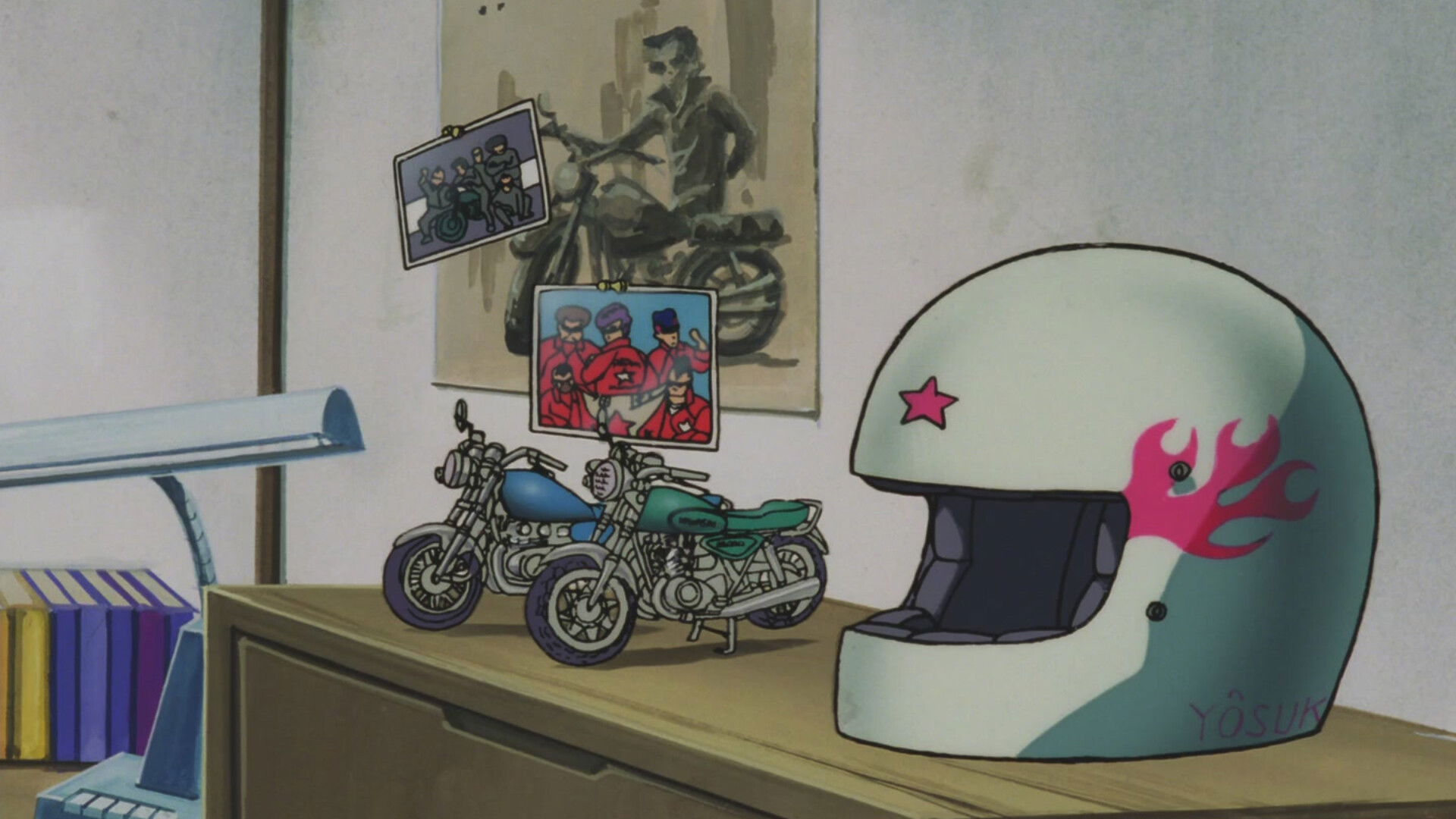 Backdrop for Bomber Bikers of Shonan