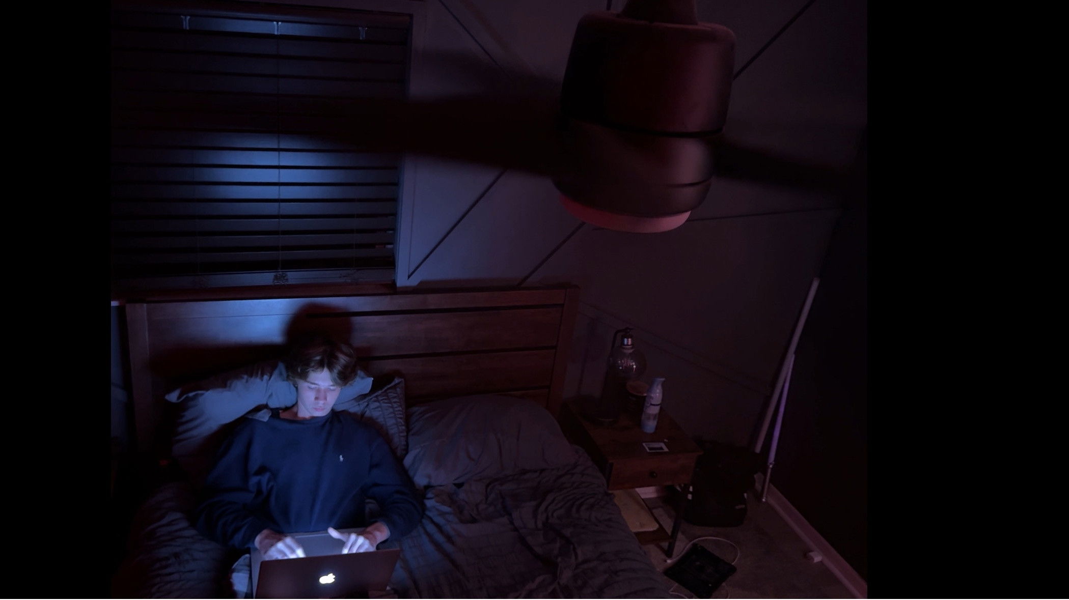 Backdrop for Late Night Essay